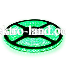 Светодиодная лента влагозащищенная B-LED 3528-120 G IP65 , зеленый цвет 1м
